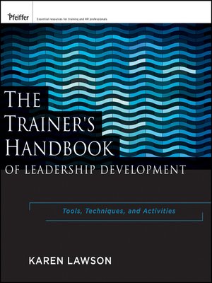 cover image of The Trainer's Handbook of Leadership Development